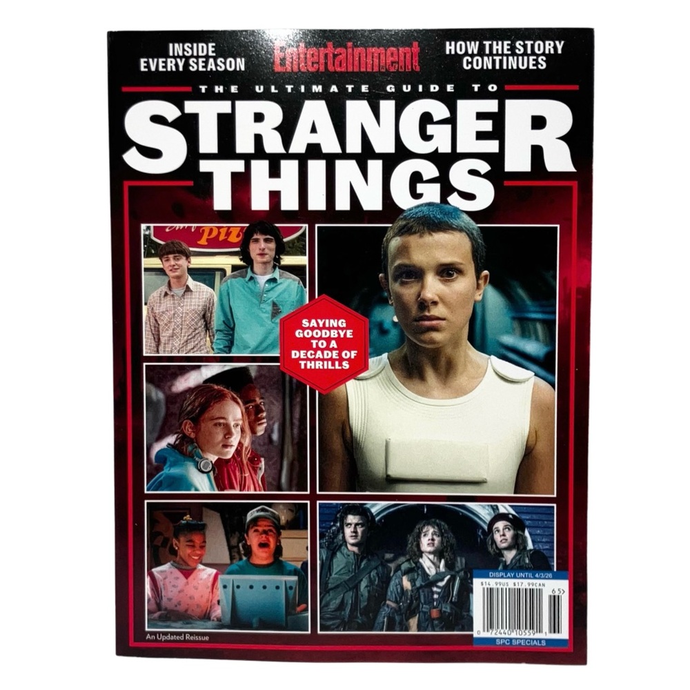 Entertainment Weekly Ultimate Guide to Stranger Things Magazine Updated Reissue